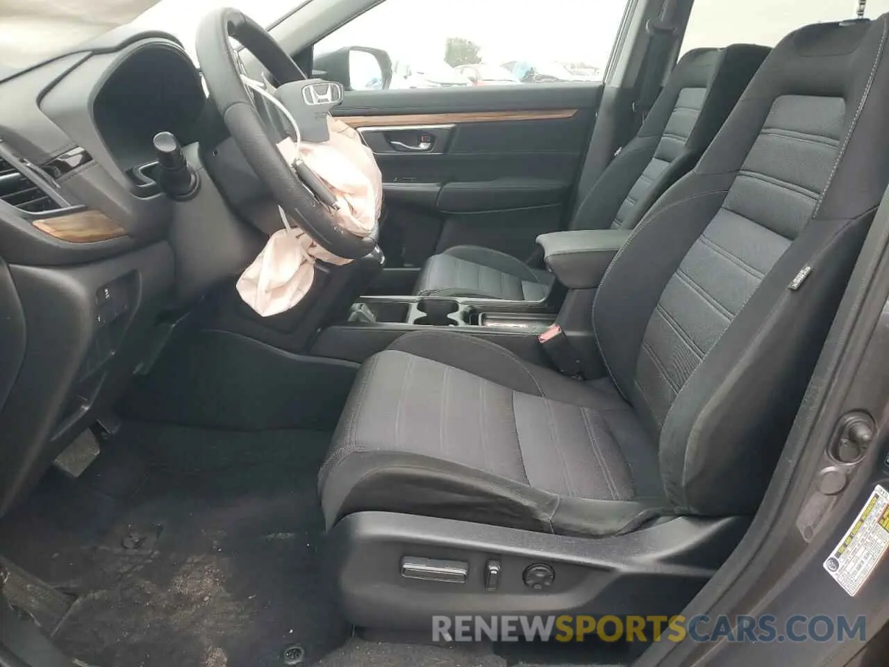 7 Photograph of a damaged car JHLRW2H58KX010838 HONDA CRV 2019