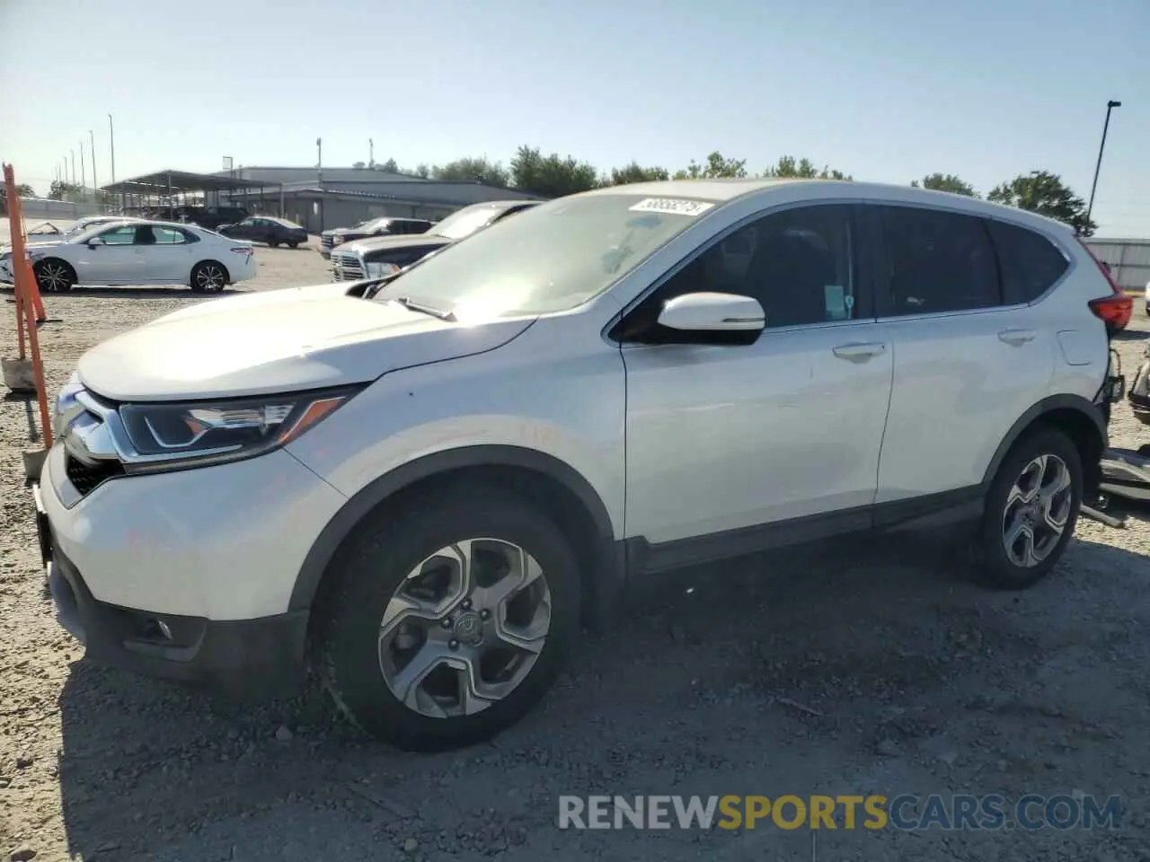 1 Photograph of a damaged car JHLRW2H5XKX023011 HONDA CRV 2019