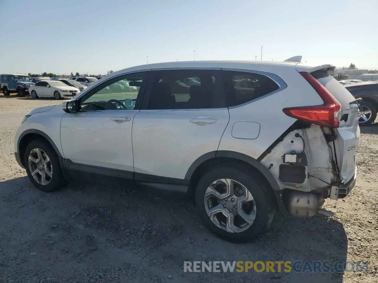 2 Photograph of a damaged car JHLRW2H5XKX023011 HONDA CRV 2019