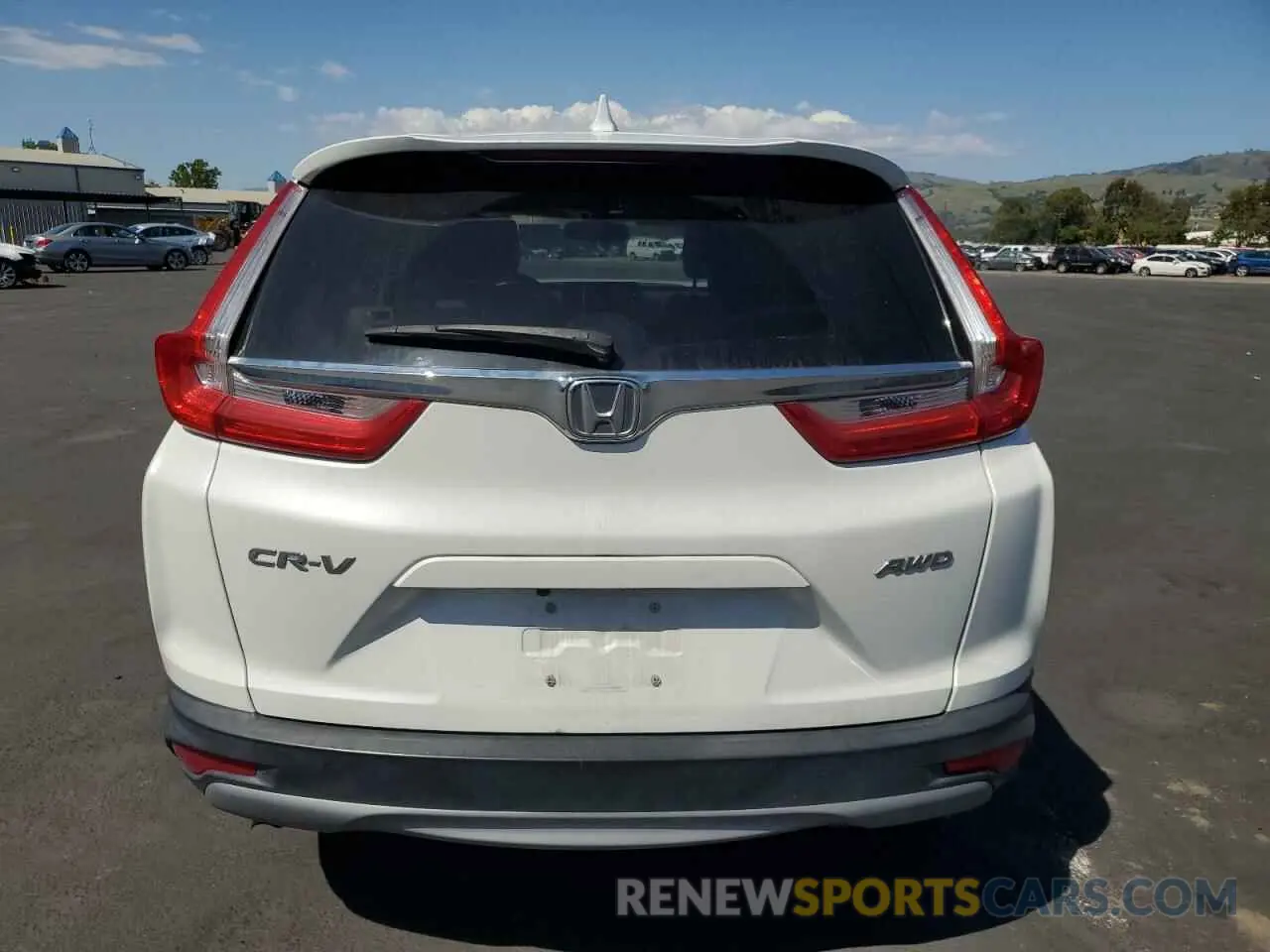 6 Photograph of a damaged car JHLRW2H89KX013029 HONDA CRV 2019