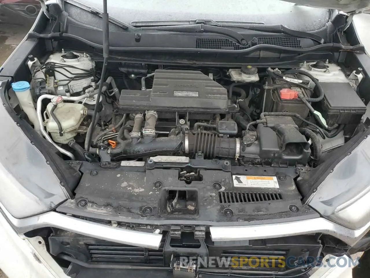 13 Photograph of a damaged car JHLRW2H95KX013585 HONDA CRV 2019