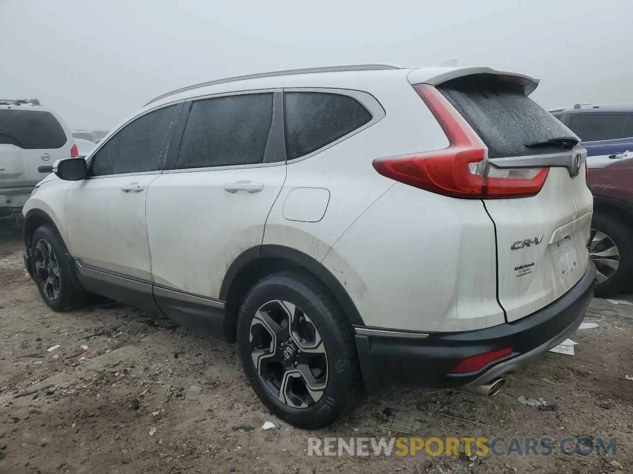 2 Photograph of a damaged car JHLRW2H95KX013585 HONDA CRV 2019