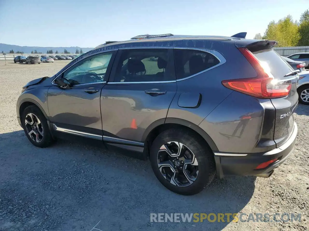 2 Photograph of a damaged car JHLRW2H95KX022822 HONDA CRV 2019