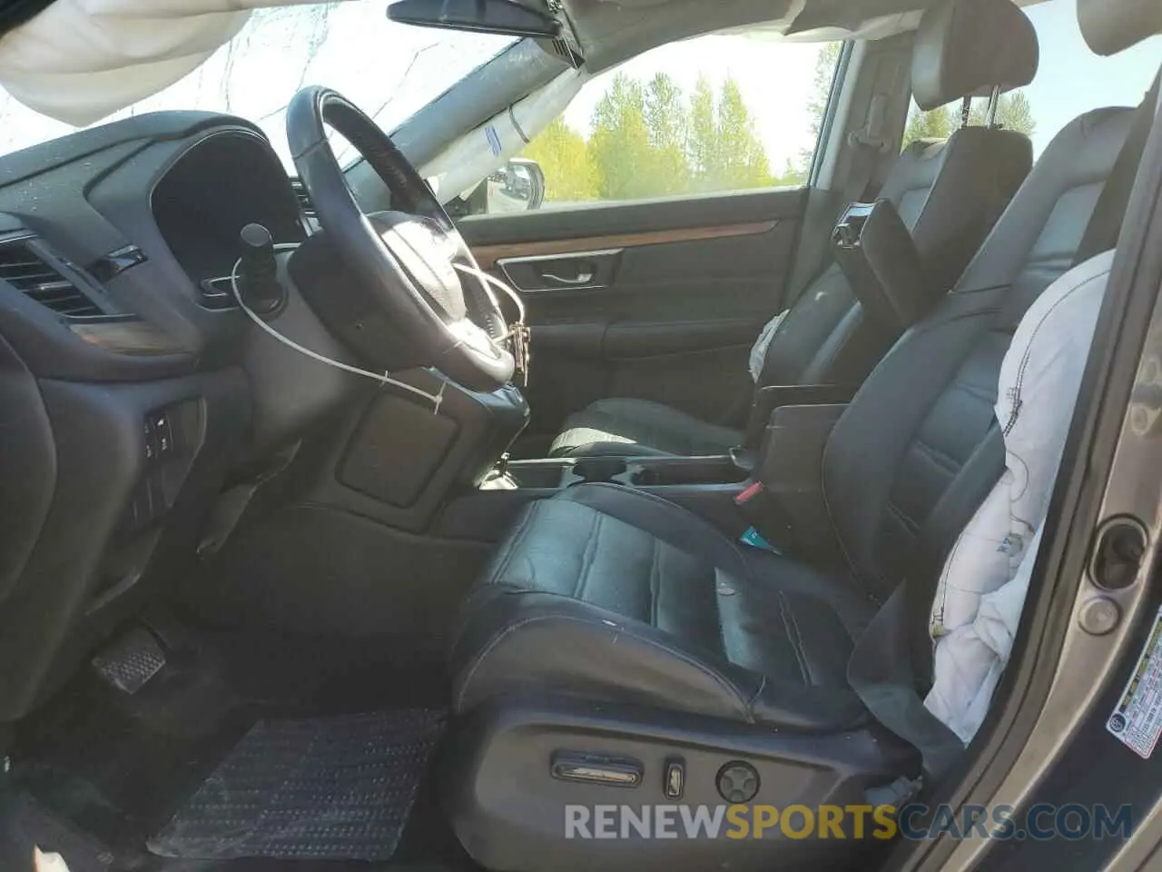 7 Photograph of a damaged car JHLRW2H95KX022822 HONDA CRV 2019