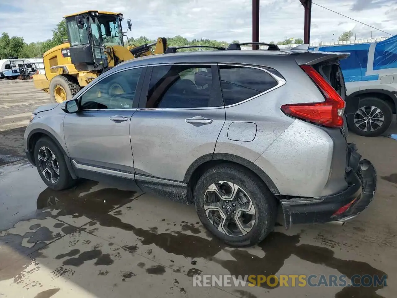 2 Photograph of a damaged car JHLRW2H97KX012048 HONDA CRV 2019
