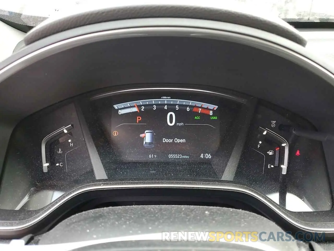9 Photograph of a damaged car JHLRW2H9XKX000749 HONDA CRV 2019