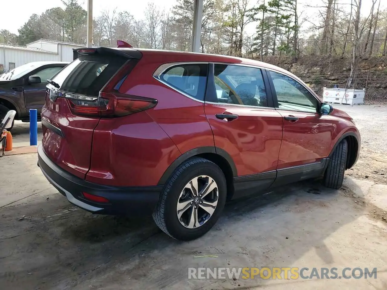3 Photograph of a damaged car 2HKRW1H23LH405519 HONDA CRV 2020