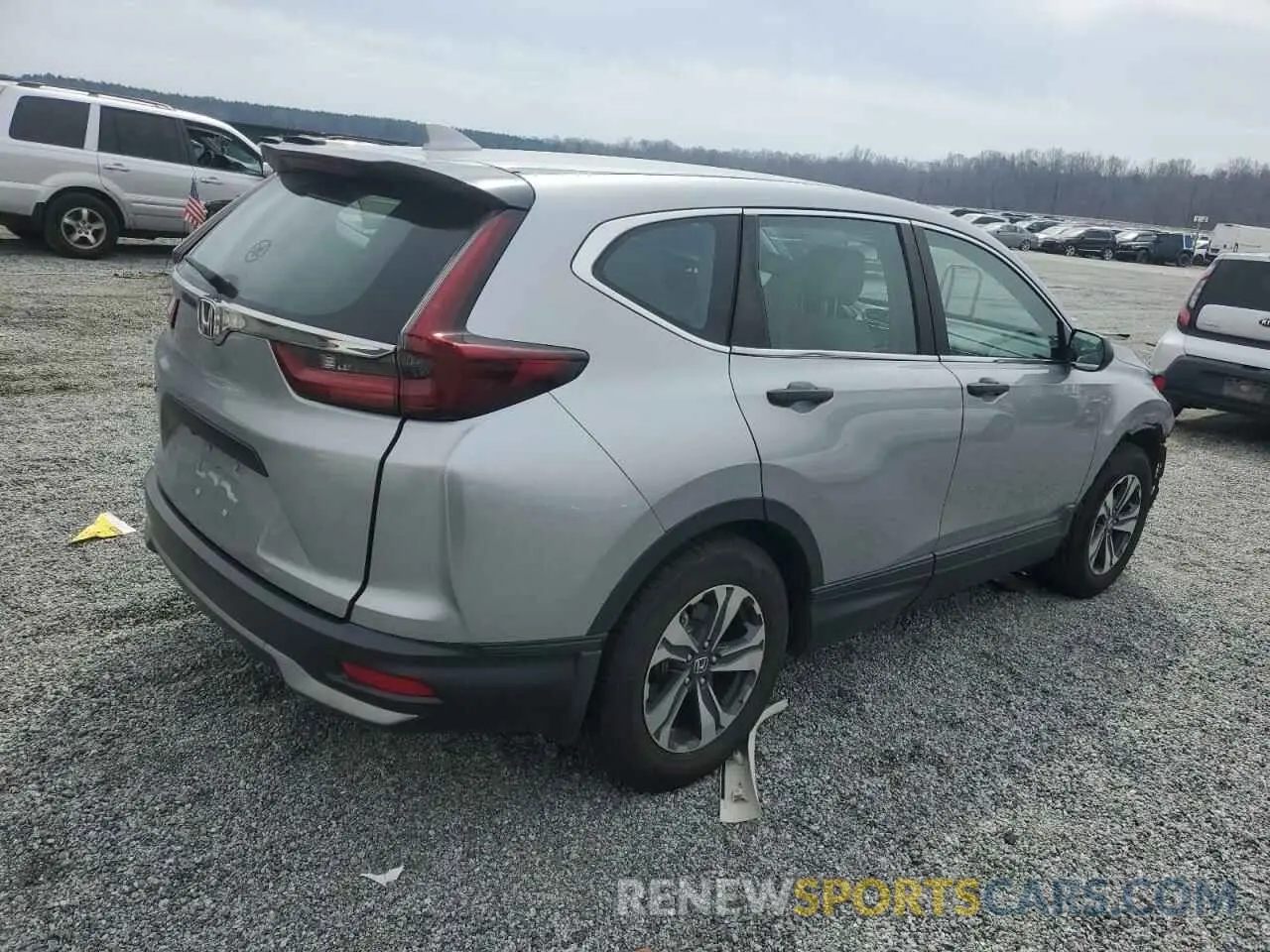 3 Photograph of a damaged car 2HKRW1H23LH410476 HONDA CRV 2020