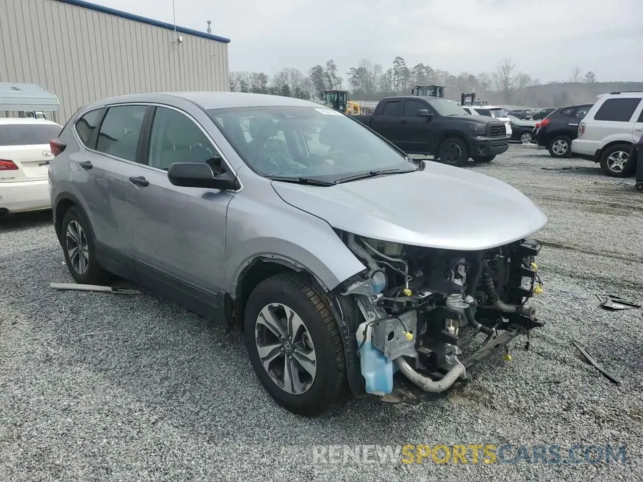 4 Photograph of a damaged car 2HKRW1H23LH410476 HONDA CRV 2020