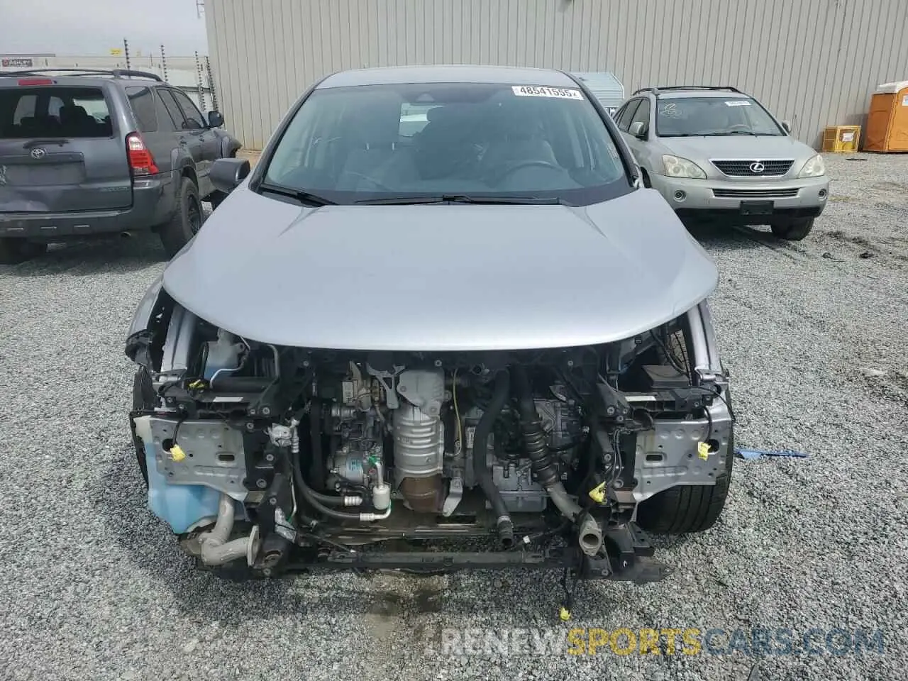 5 Photograph of a damaged car 2HKRW1H23LH410476 HONDA CRV 2020