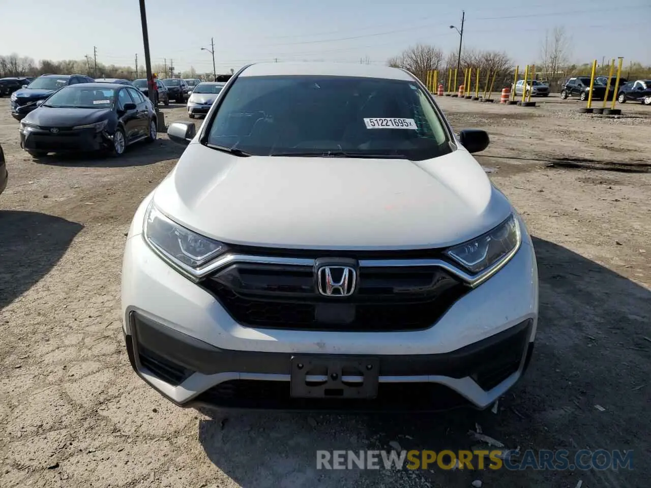 5 Photograph of a damaged car 2HKRW1H25LH402430 HONDA CRV 2020