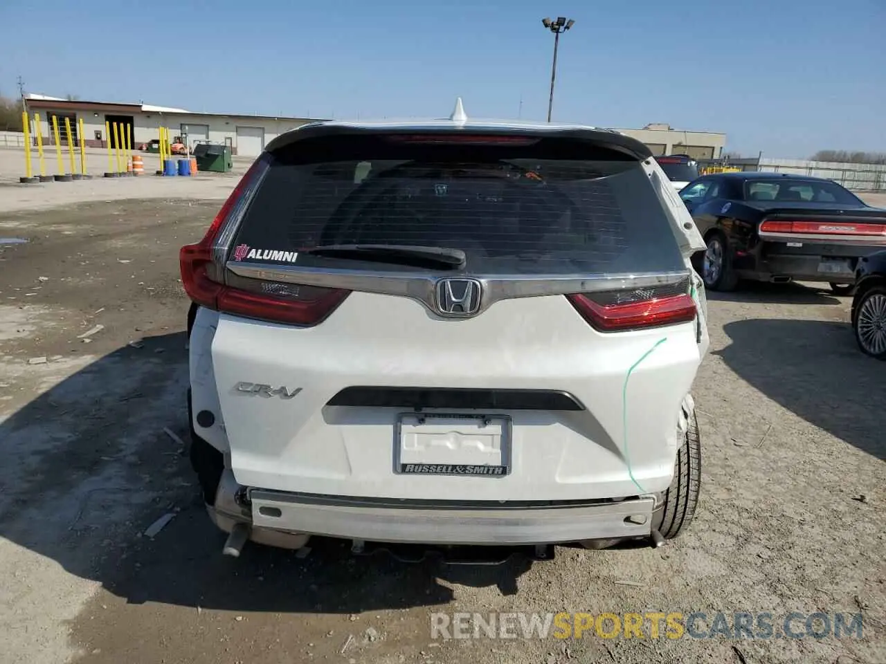 6 Photograph of a damaged car 2HKRW1H25LH402430 HONDA CRV 2020