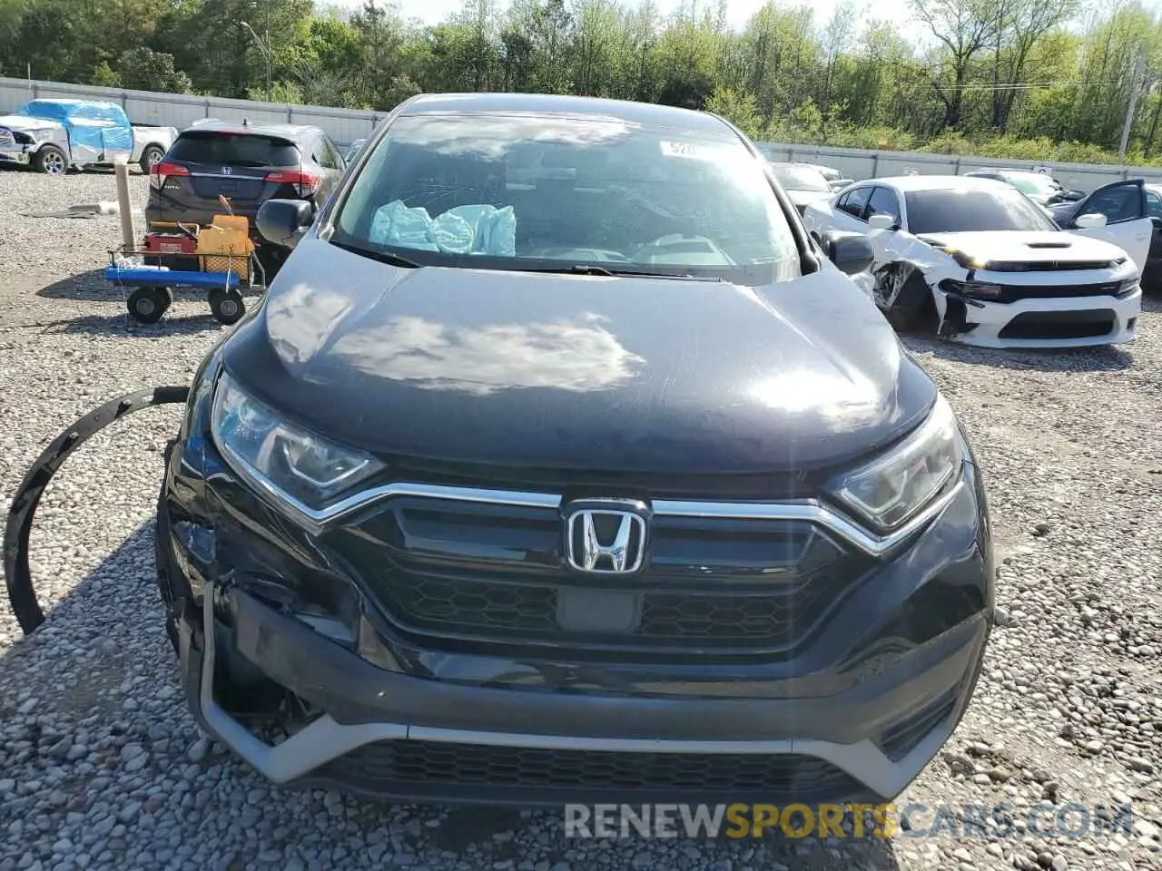 5 Photograph of a damaged car 2HKRW1H25LH406137 HONDA CRV 2020