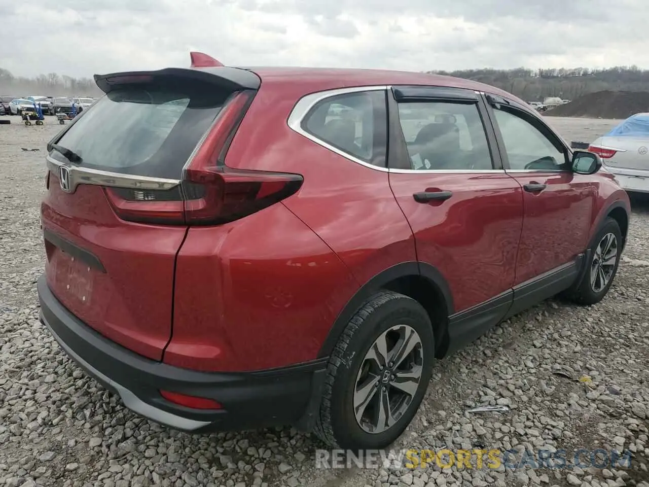 3 Photograph of a damaged car 2HKRW1H26LH406714 HONDA CRV 2020