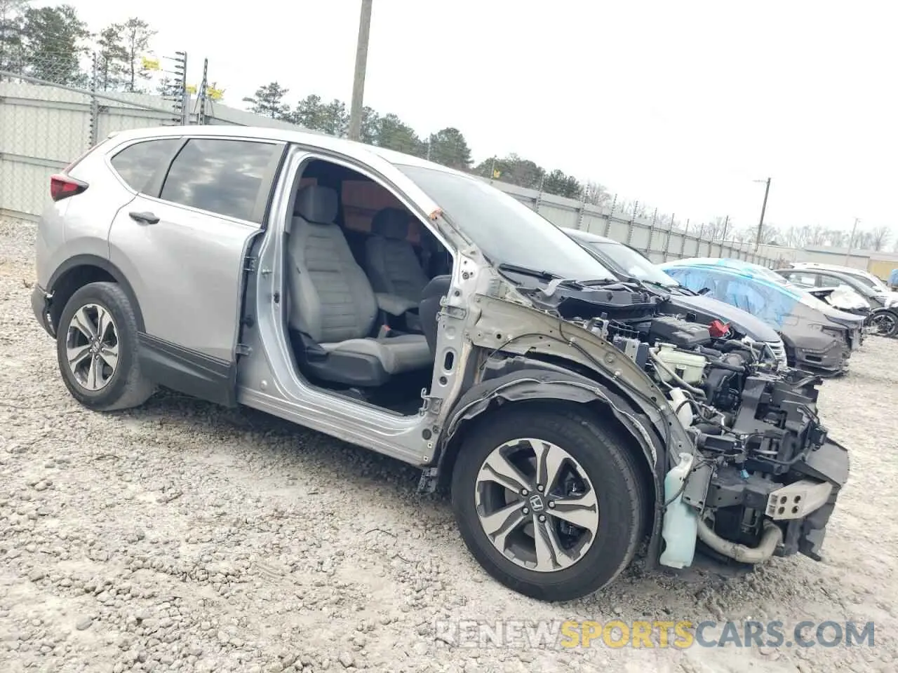 4 Photograph of a damaged car 2HKRW1H26LH406728 HONDA CRV 2020