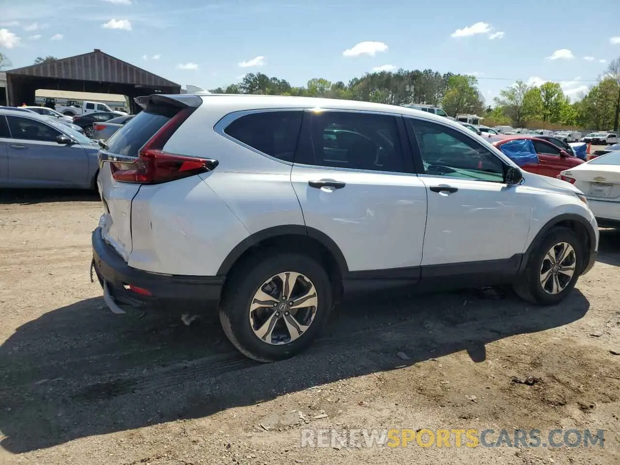 3 Photograph of a damaged car 2HKRW1H27LH414790 HONDA CRV 2020