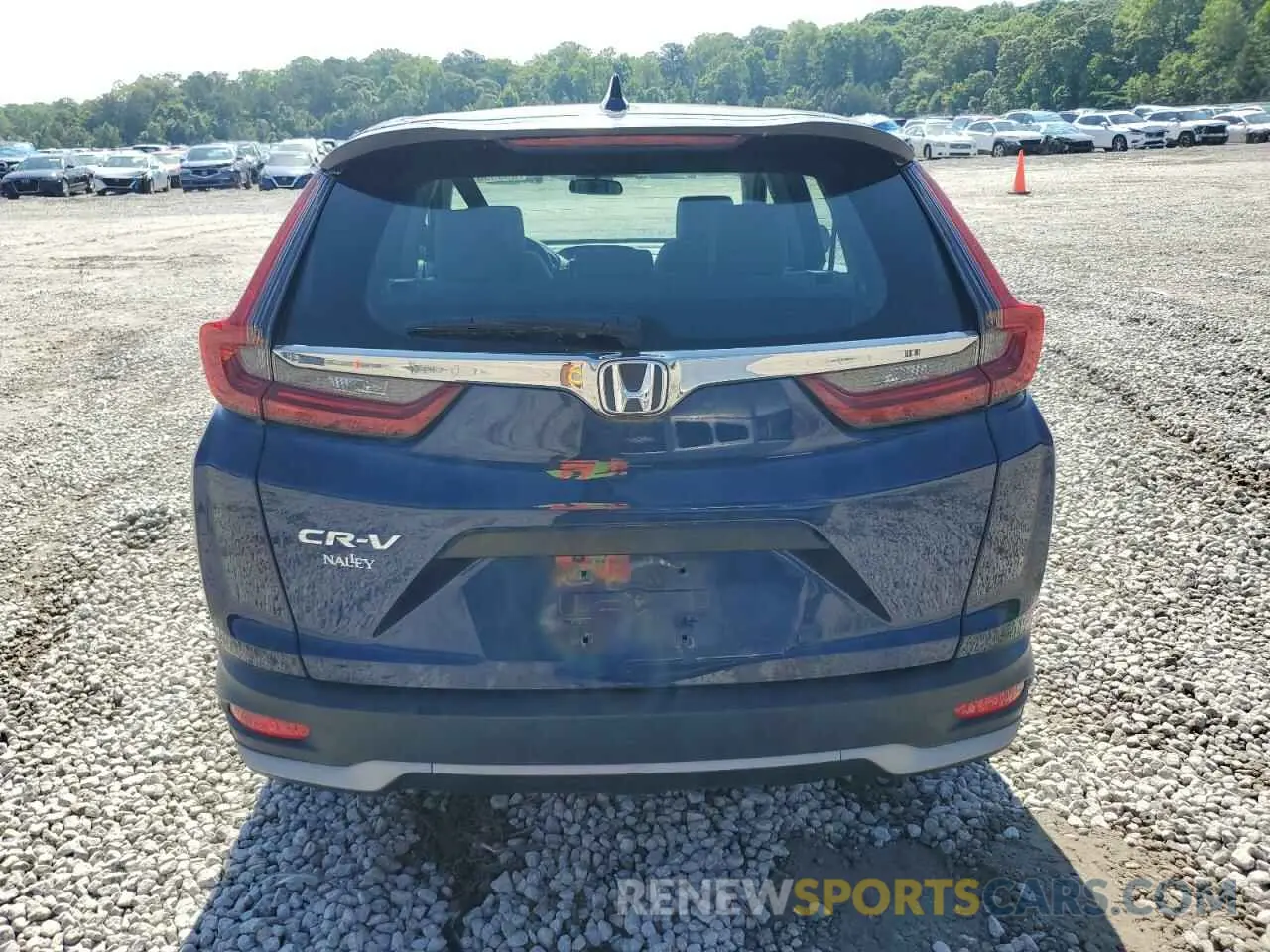 6 Photograph of a damaged car 2HKRW1H28LH415785 HONDA CRV 2020
