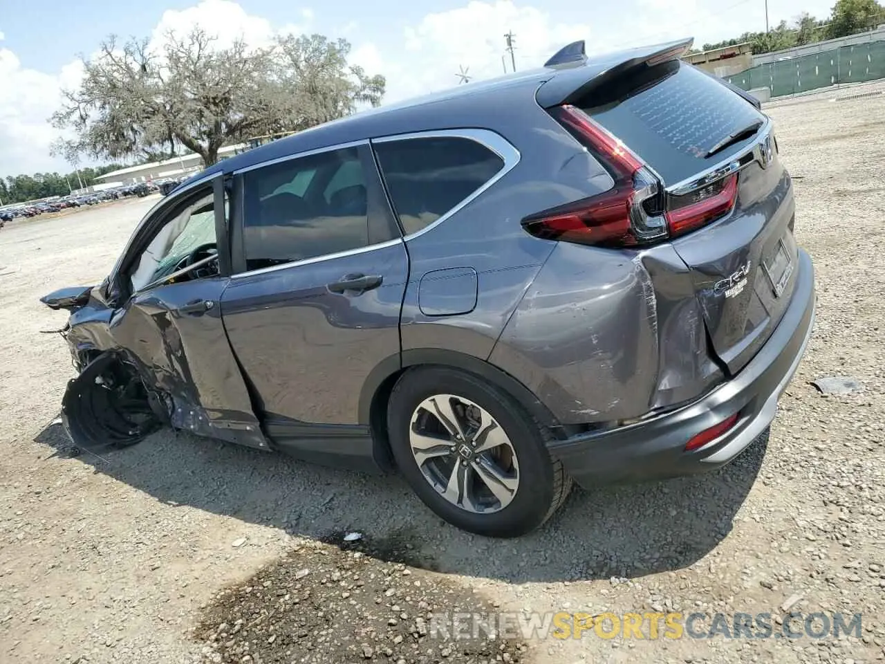 2 Photograph of a damaged car 2HKRW1H2XLH415951 HONDA CRV 2020