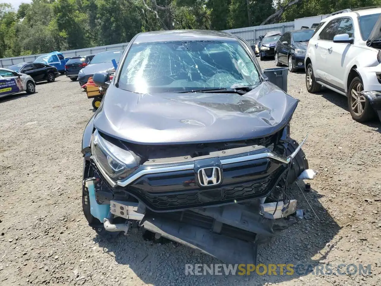 5 Photograph of a damaged car 2HKRW1H2XLH415951 HONDA CRV 2020