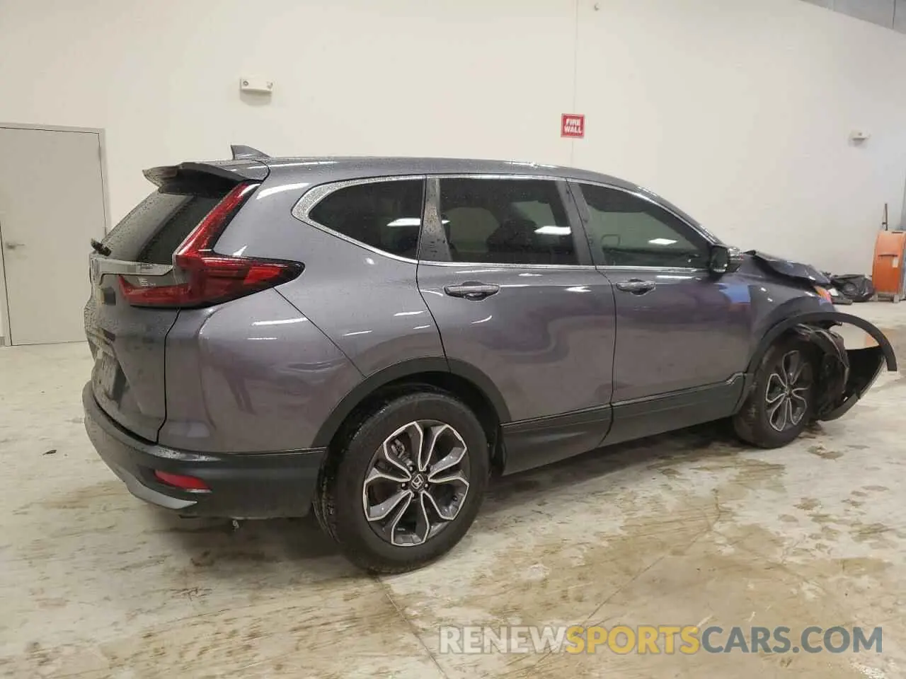 3 Photograph of a damaged car 2HKRW1H50LH413376 HONDA CRV 2020