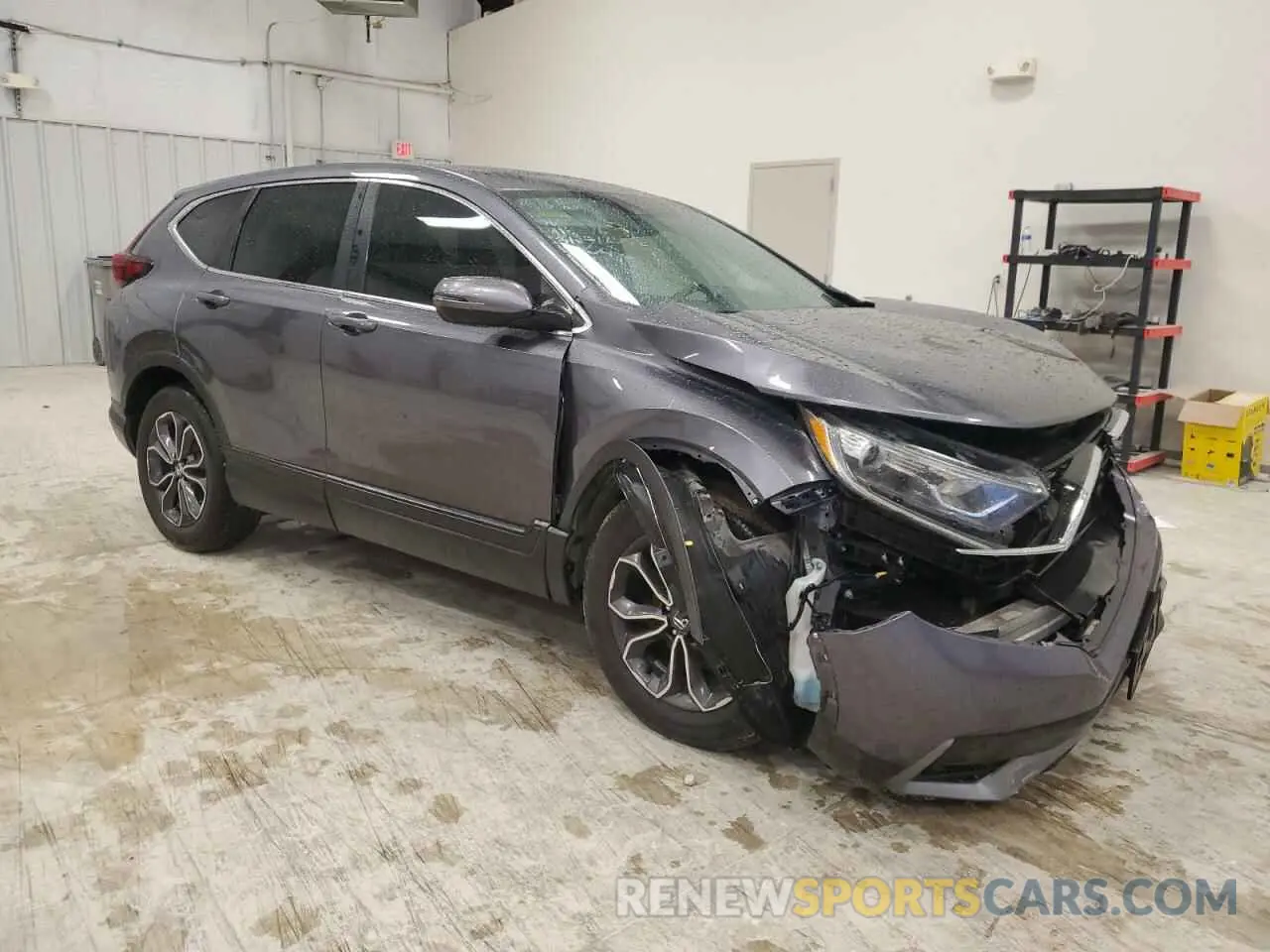 4 Photograph of a damaged car 2HKRW1H50LH413376 HONDA CRV 2020