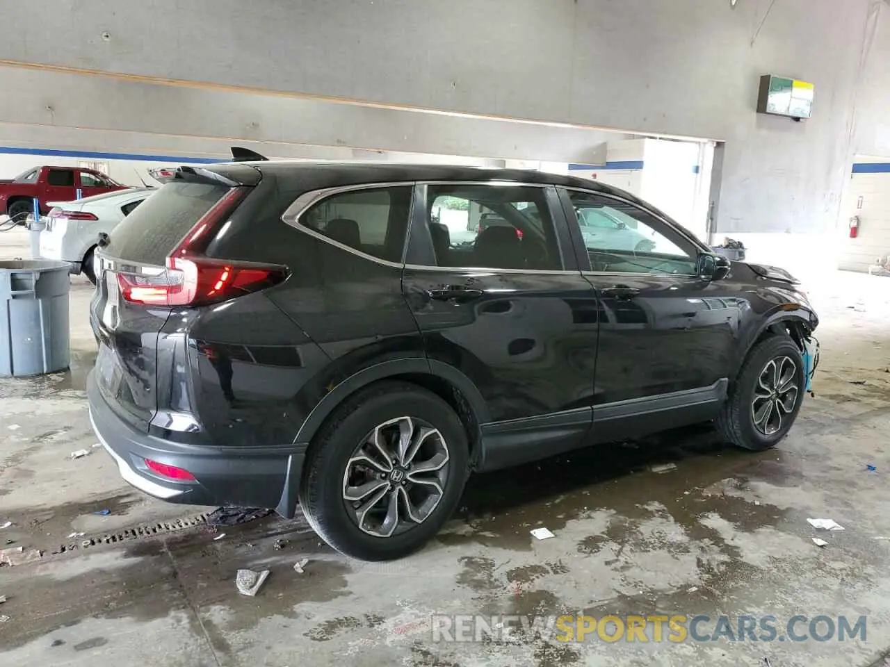 3 Photograph of a damaged car 2HKRW1H51LH401589 HONDA CRV 2020
