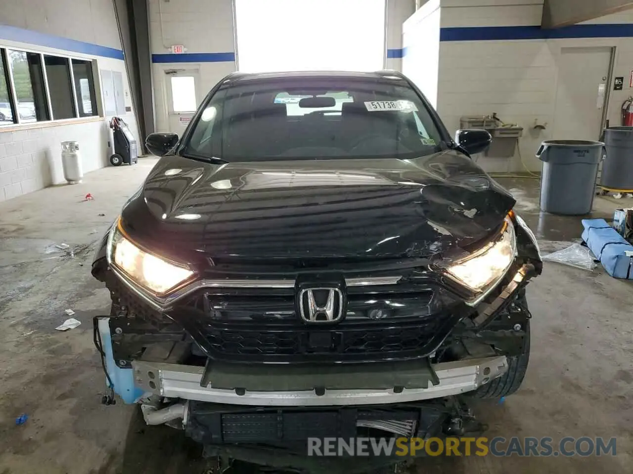 5 Photograph of a damaged car 2HKRW1H51LH401589 HONDA CRV 2020