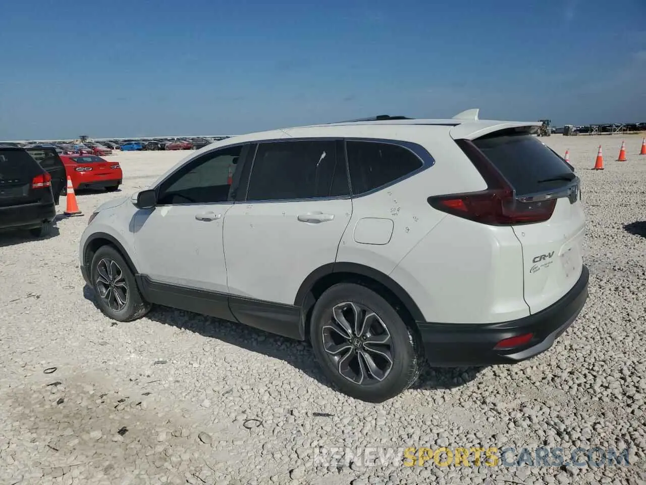 2 Photograph of a damaged car 2HKRW1H52LH427635 HONDA CRV 2020