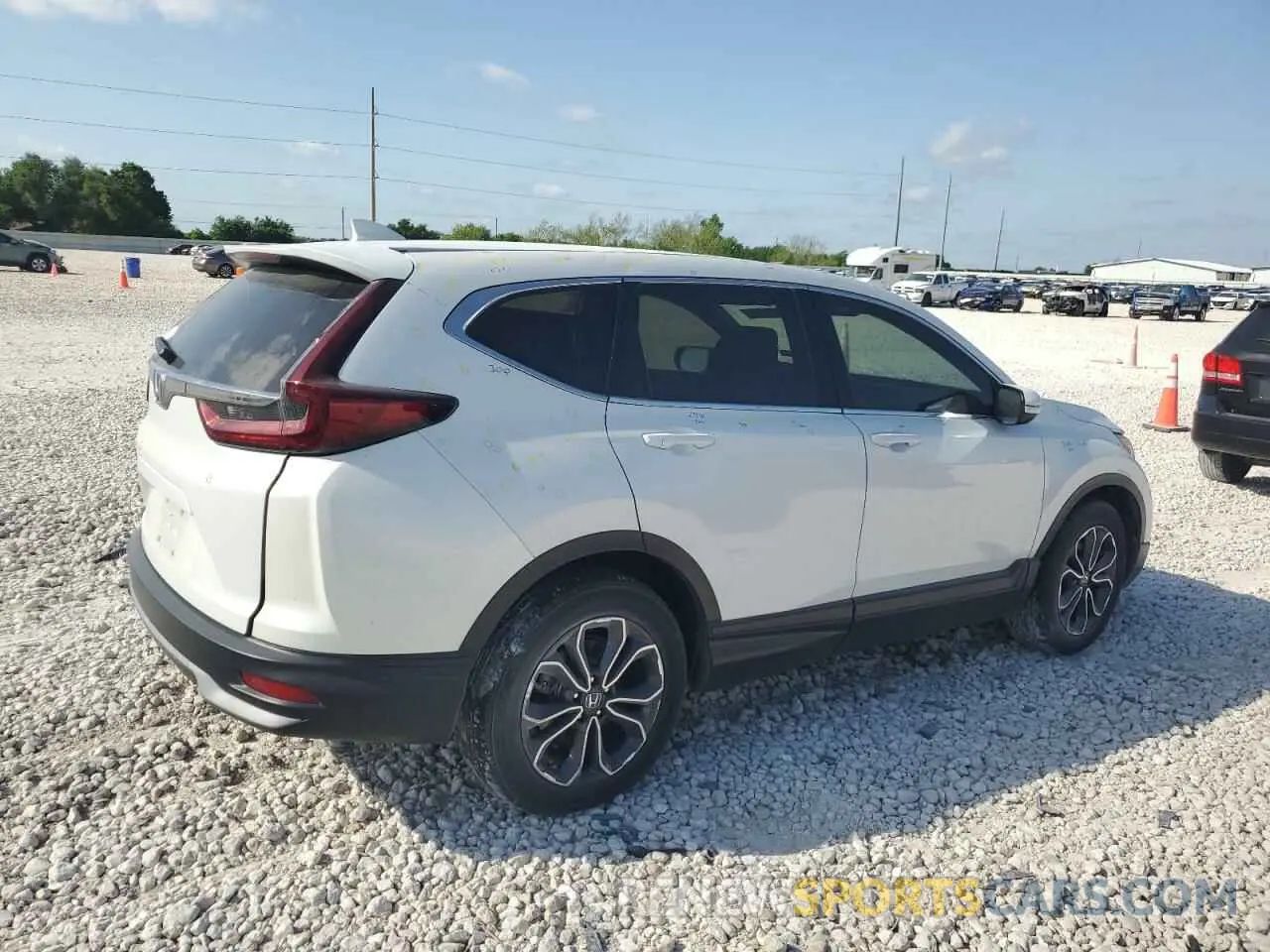 3 Photograph of a damaged car 2HKRW1H52LH427635 HONDA CRV 2020