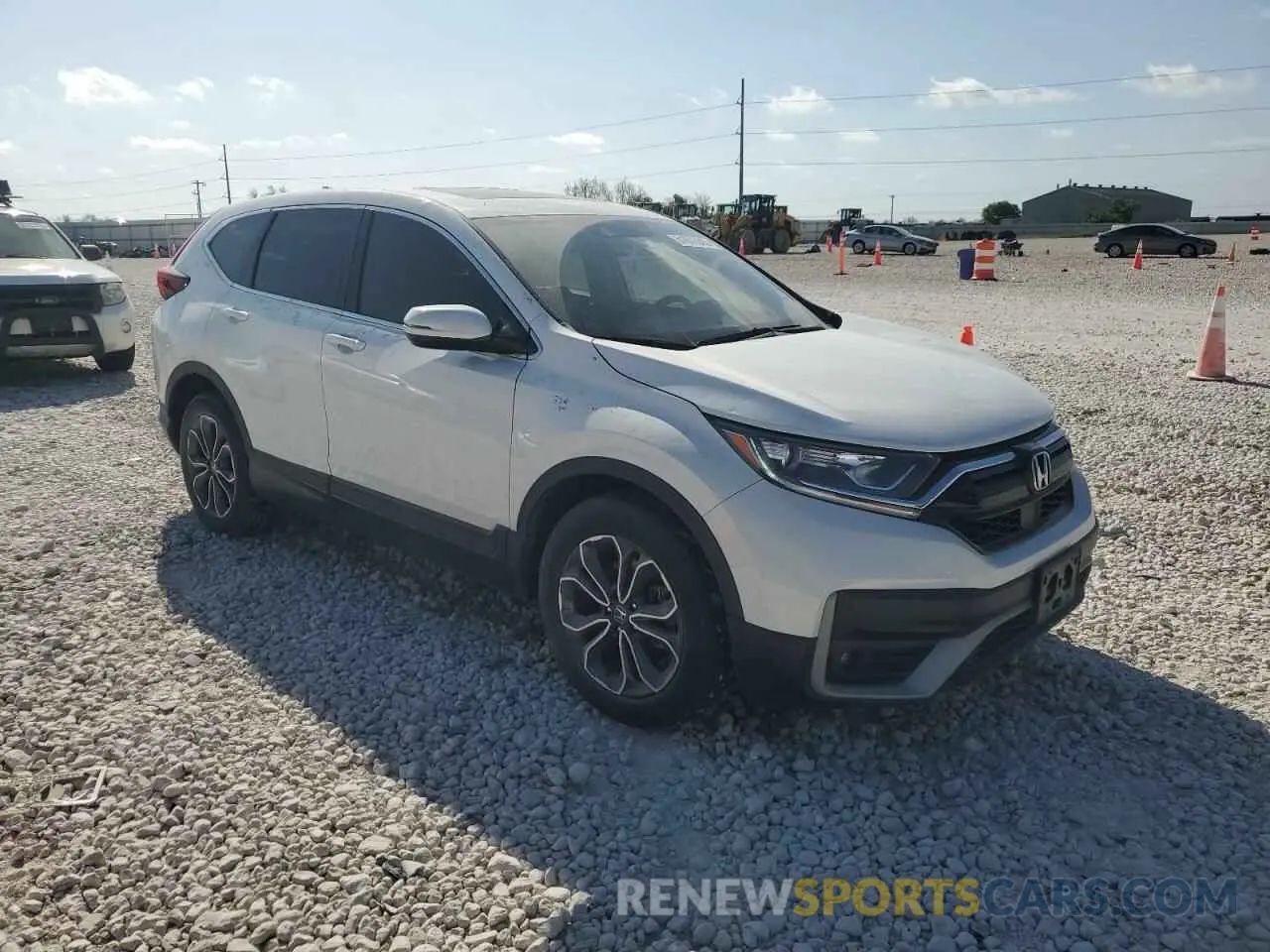 4 Photograph of a damaged car 2HKRW1H52LH427635 HONDA CRV 2020