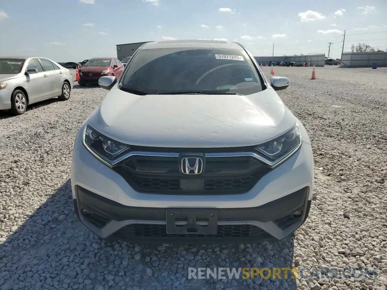 5 Photograph of a damaged car 2HKRW1H52LH427635 HONDA CRV 2020