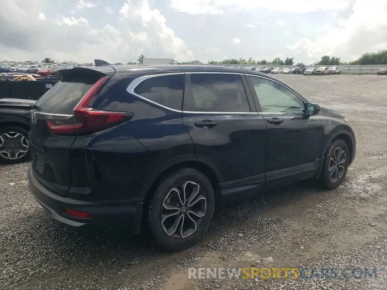 3 Photograph of a damaged car 2HKRW1H54LH401537 HONDA CRV 2020