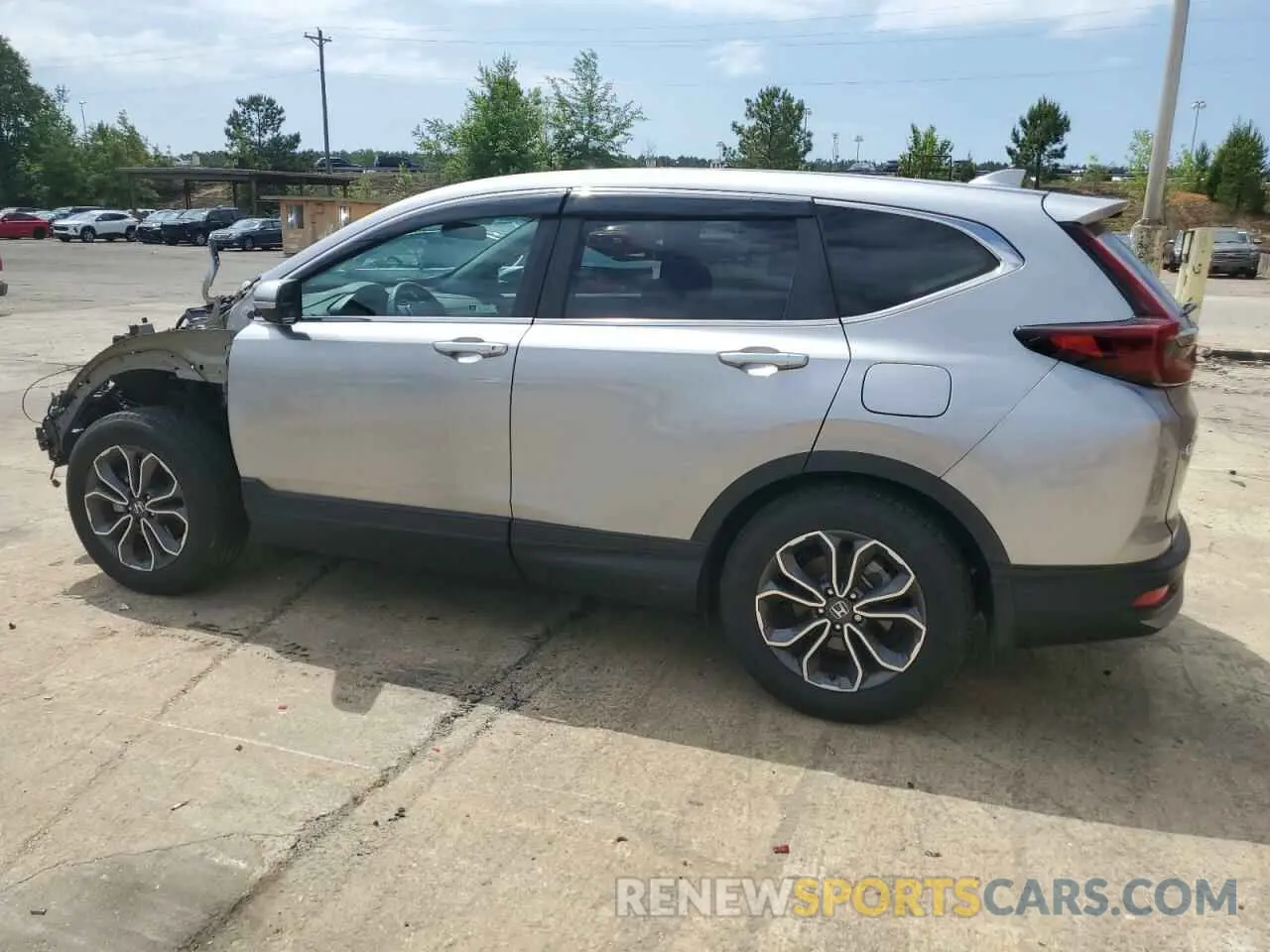 2 Photograph of a damaged car 2HKRW1H54LH414384 HONDA CRV 2020