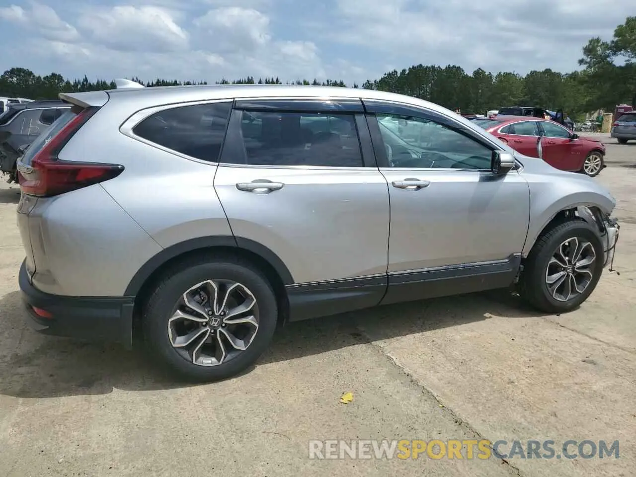 3 Photograph of a damaged car 2HKRW1H54LH414384 HONDA CRV 2020