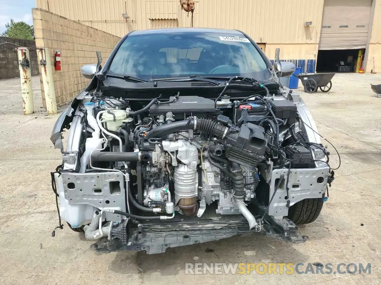 5 Photograph of a damaged car 2HKRW1H54LH414384 HONDA CRV 2020