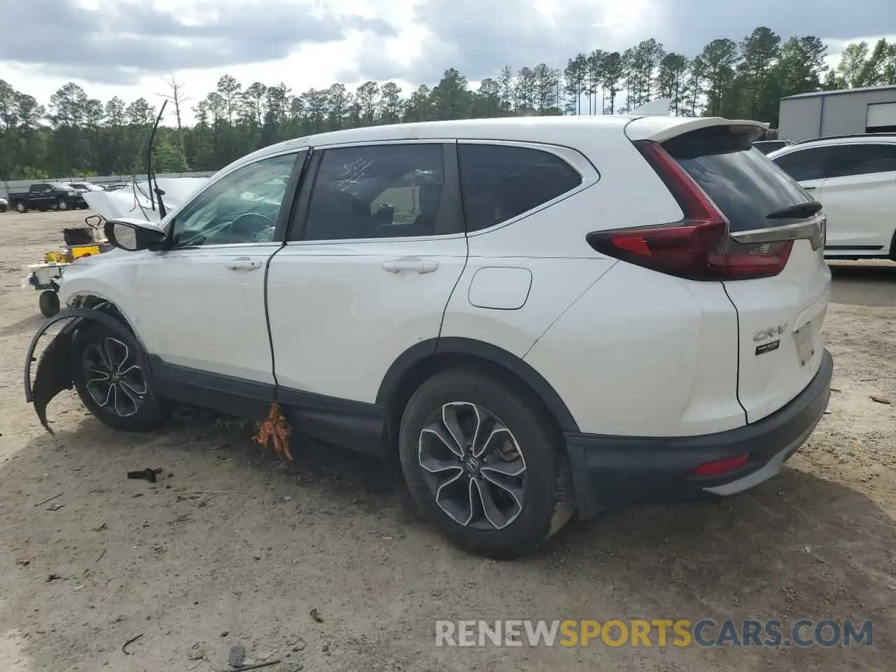 2 Photograph of a damaged car 2HKRW1H55LH407363 HONDA CRV 2020