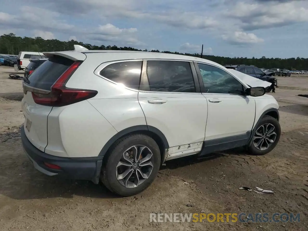 3 Photograph of a damaged car 2HKRW1H55LH407363 HONDA CRV 2020