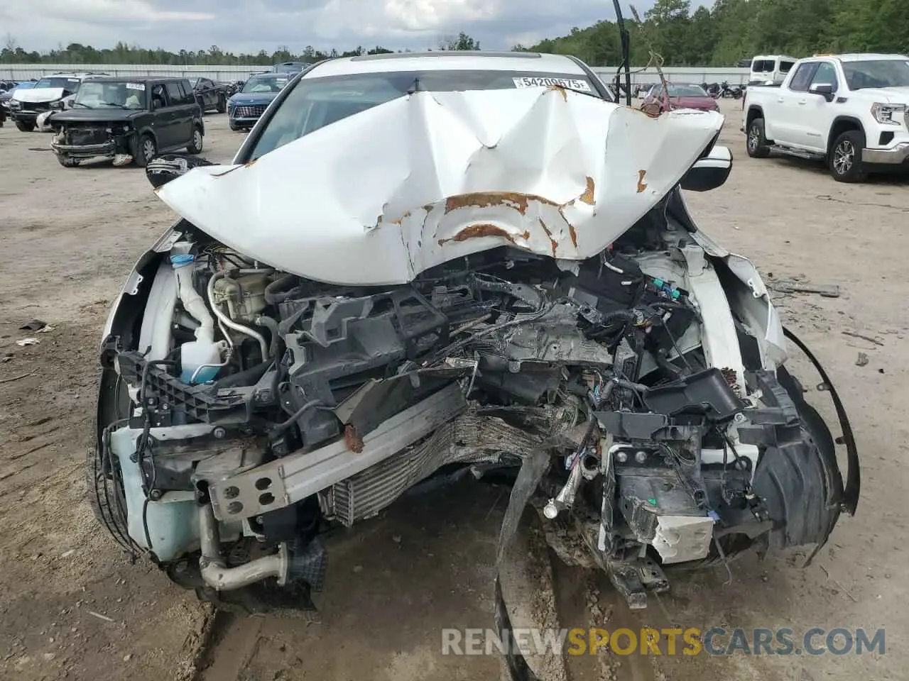 5 Photograph of a damaged car 2HKRW1H55LH407363 HONDA CRV 2020
