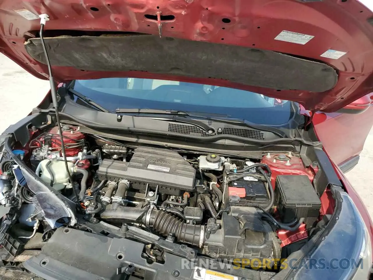 13 Photograph of a damaged car 2HKRW1H55LH408464 HONDA CRV 2020