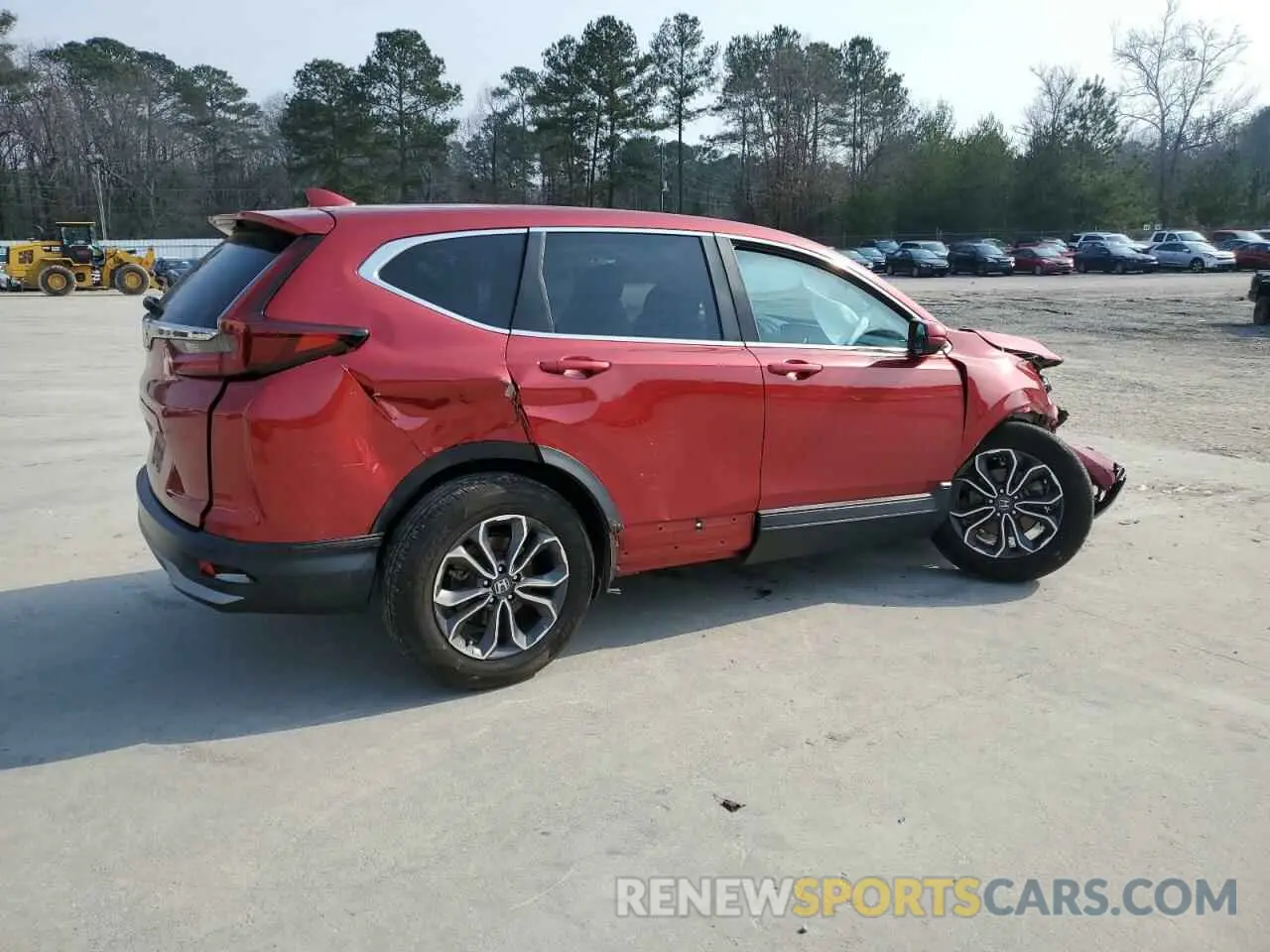 3 Photograph of a damaged car 2HKRW1H55LH408464 HONDA CRV 2020