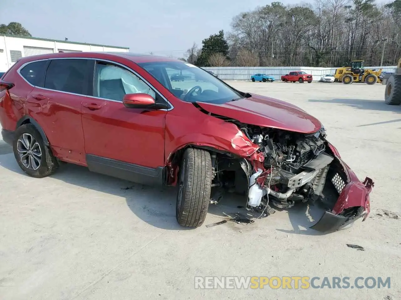 4 Photograph of a damaged car 2HKRW1H55LH408464 HONDA CRV 2020