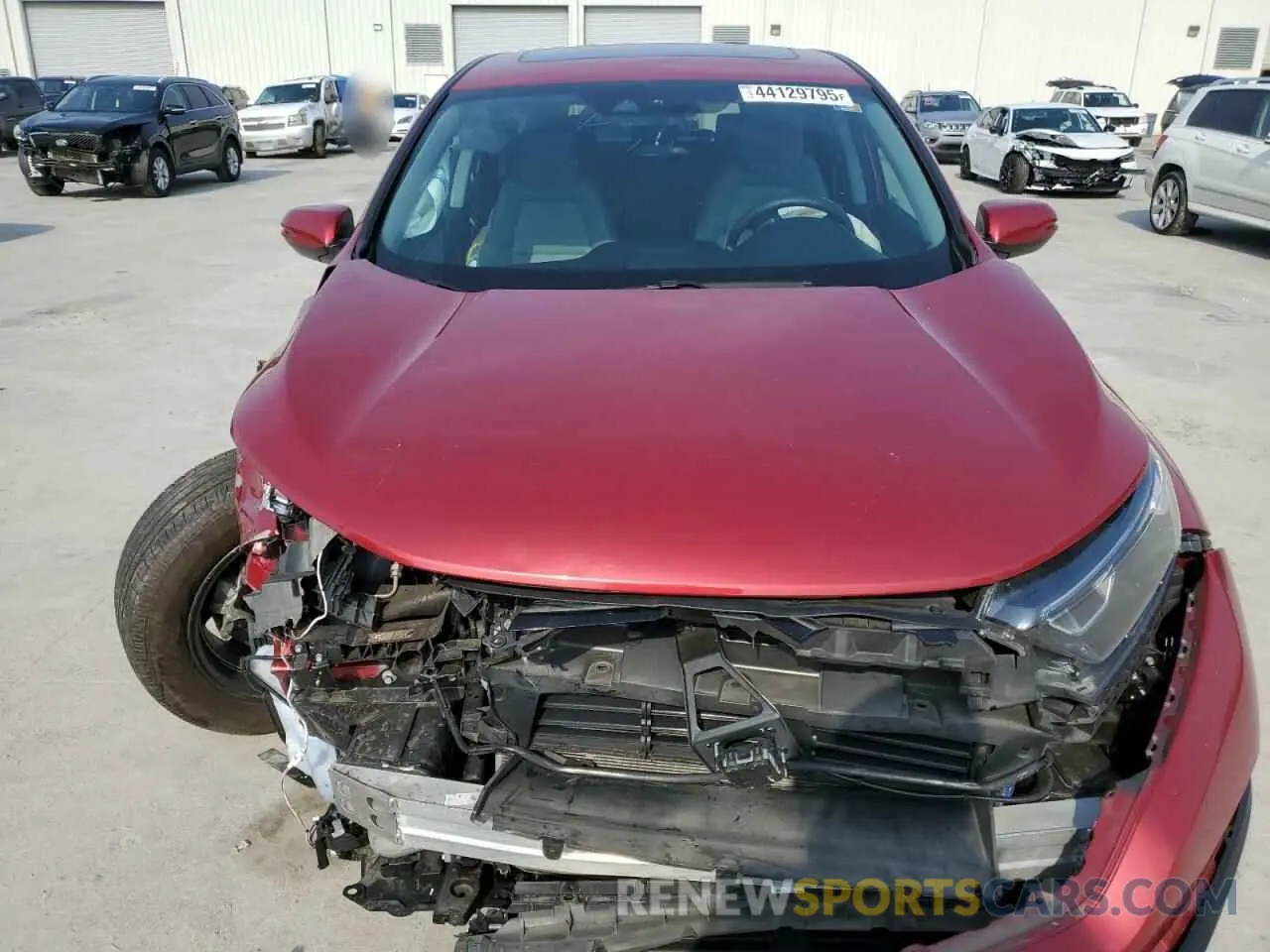 5 Photograph of a damaged car 2HKRW1H55LH408464 HONDA CRV 2020
