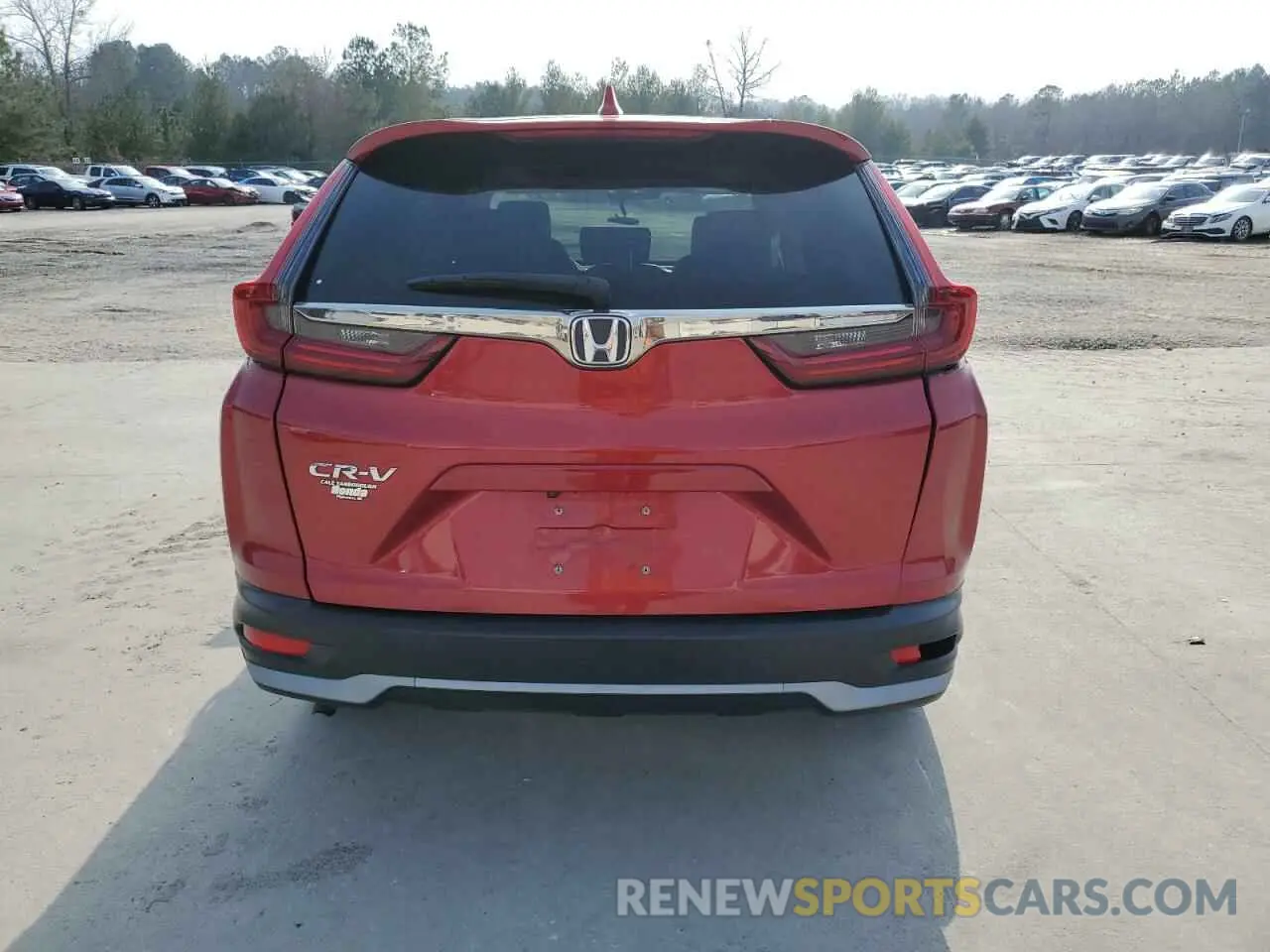 6 Photograph of a damaged car 2HKRW1H55LH408464 HONDA CRV 2020