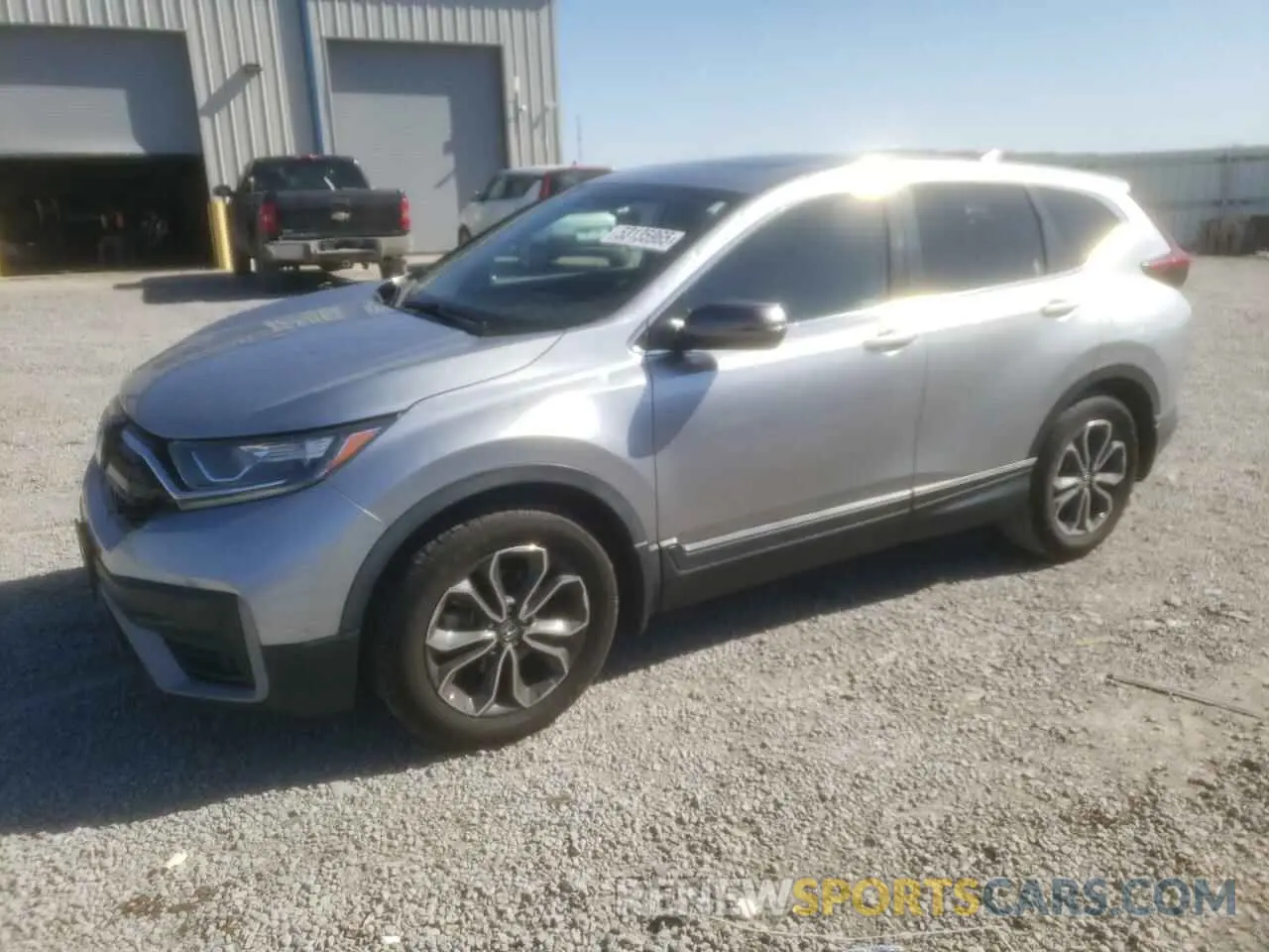 1 Photograph of a damaged car 2HKRW1H57LH409079 HONDA CRV 2020