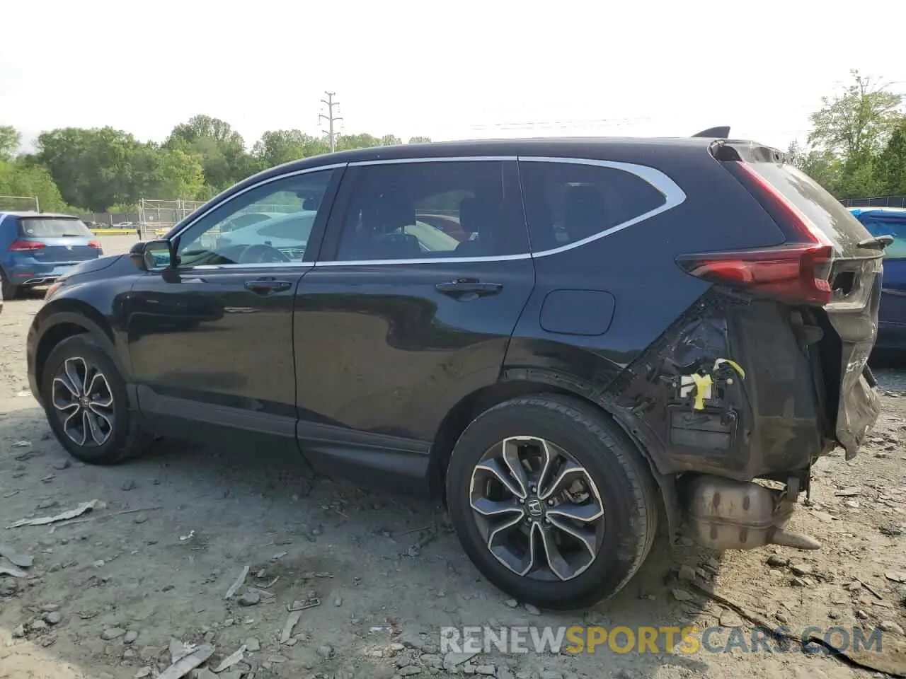 2 Photograph of a damaged car 2HKRW1H5XLH421260 HONDA CRV 2020