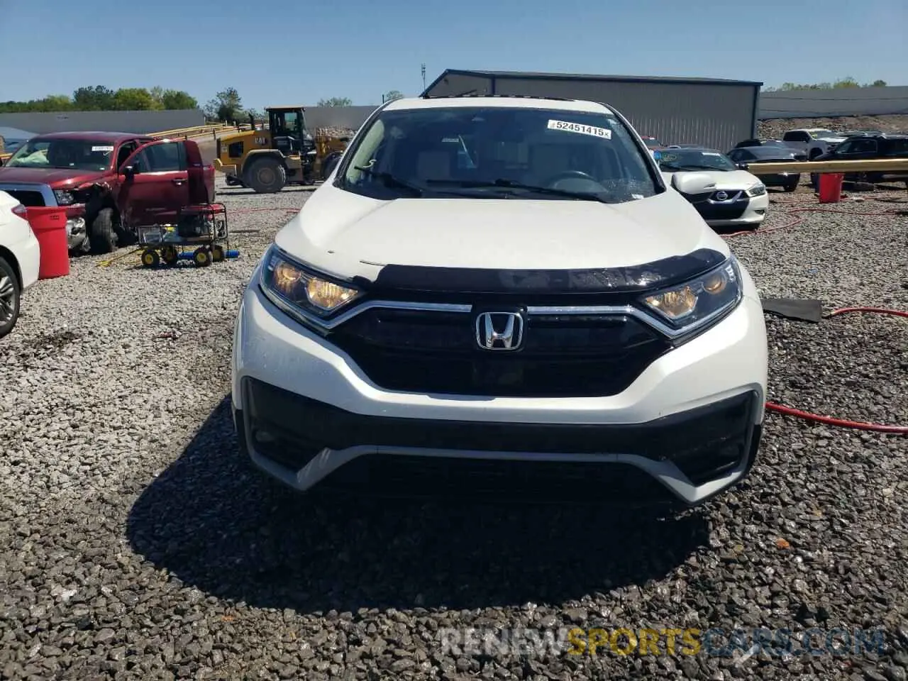 5 Photograph of a damaged car 2HKRW1H81LH425496 HONDA CRV 2020