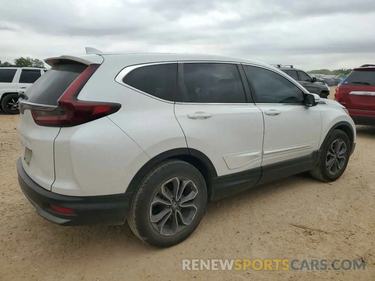 3 Photograph of a damaged car 2HKRW1H82LH416905 HONDA CRV 2020