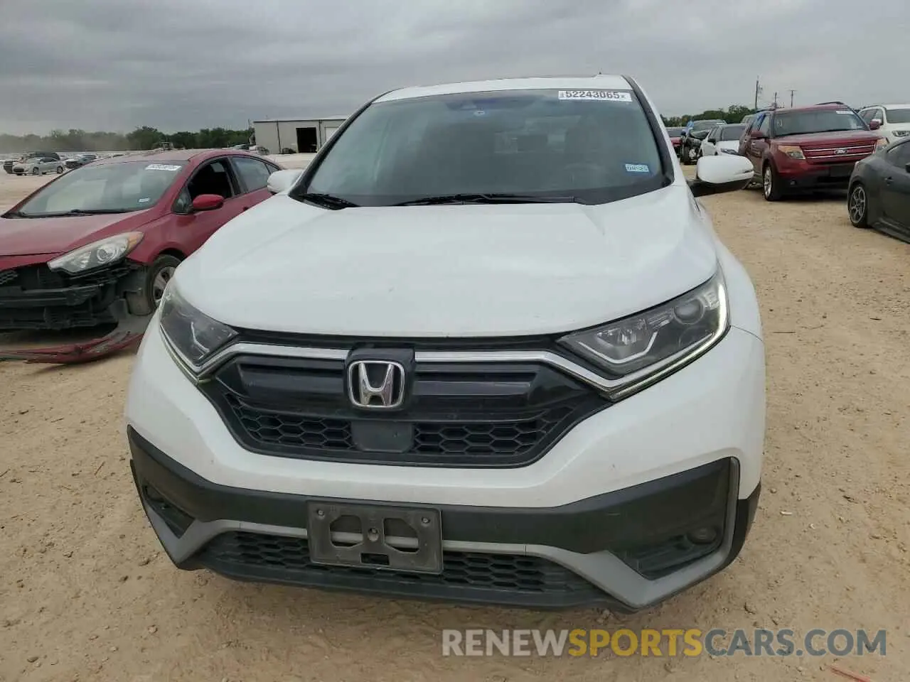 5 Photograph of a damaged car 2HKRW1H82LH416905 HONDA CRV 2020