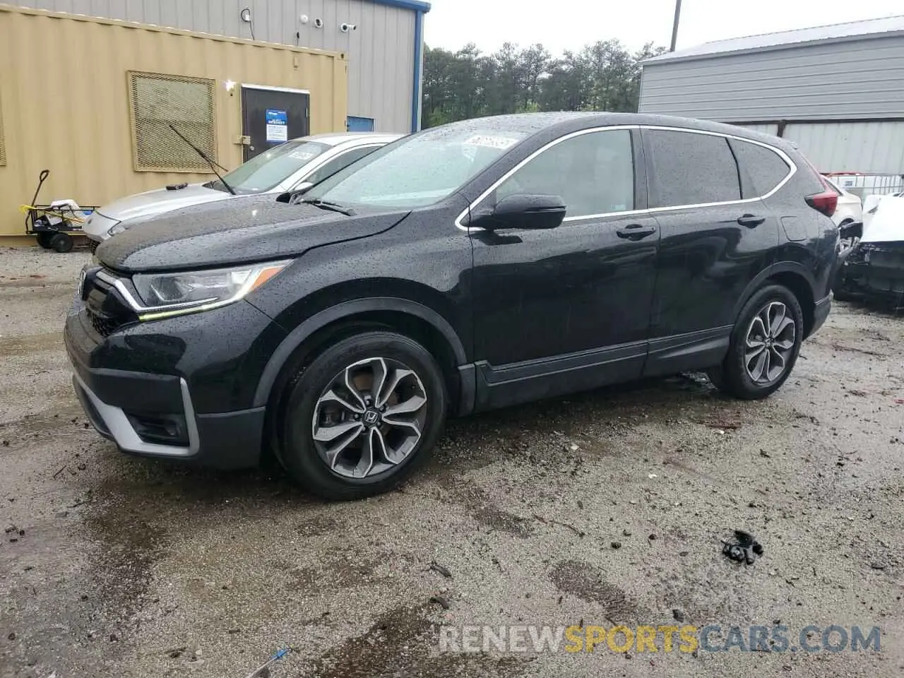 1 Photograph of a damaged car 2HKRW1H84LH406683 HONDA CRV 2020