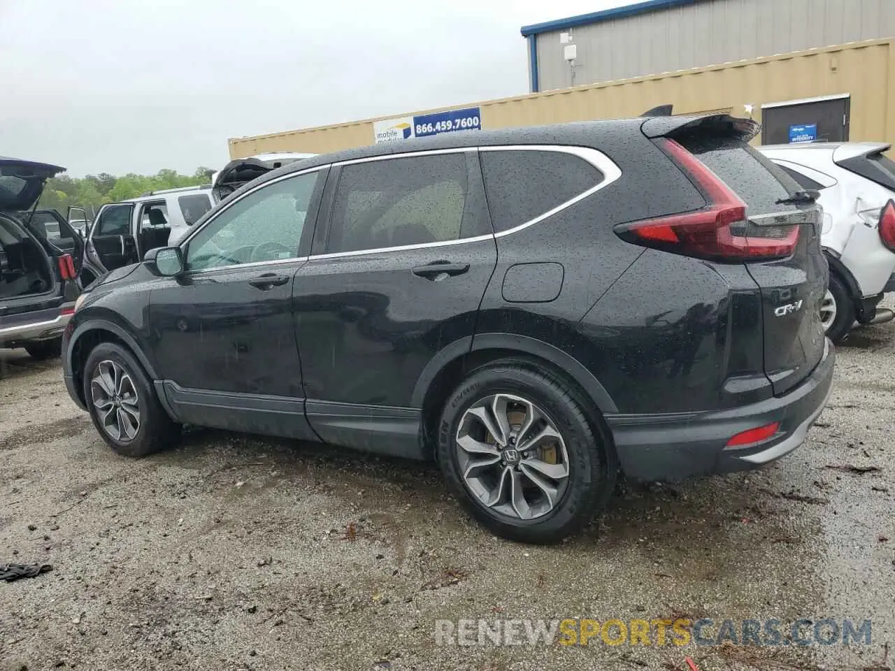 2 Photograph of a damaged car 2HKRW1H84LH406683 HONDA CRV 2020